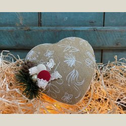 Julehjerte-�ske, refurbished