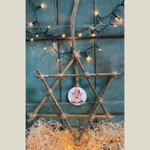 Bambusstjerne til ophng, Engel