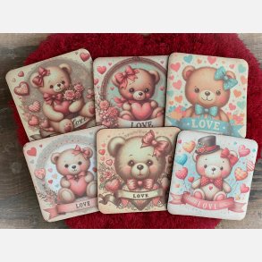 Coasters/Glasbrikker 