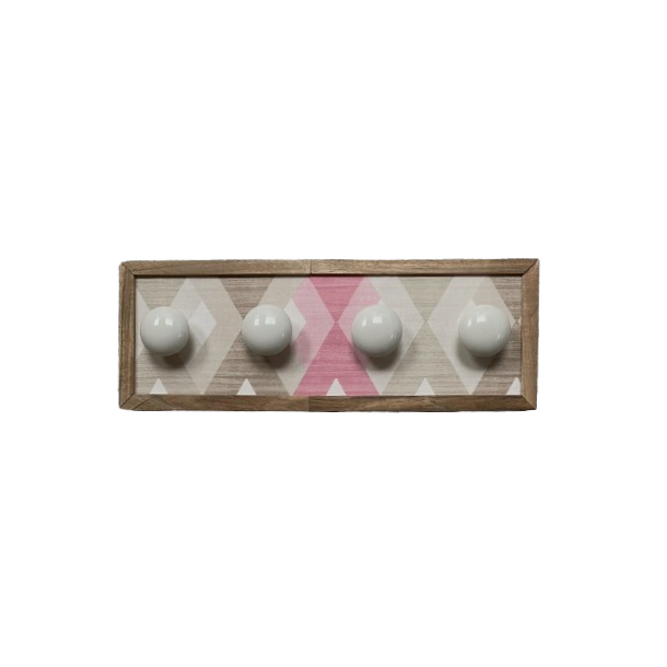 Knagerække "Blush/beige"