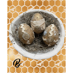 "Antikke" g til dekoration, st  3 stk