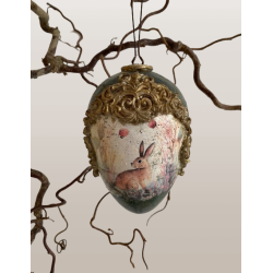 P�ske�g med embellishment, gr�n