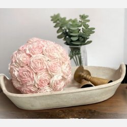 Ler fad til dekoration, recycled