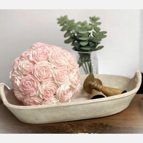 Ler fad til dekoration, recycled