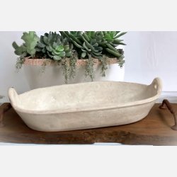 Ler fad til dekoration, recycled