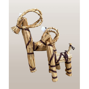 Julebuk m. brunt bnd