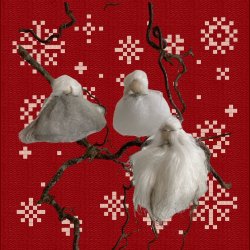 Speedtsberg engle i filt og/el. pels