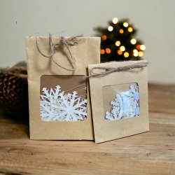 Speedtsberg Guirlande med snefnug, L�ngde 200 cm