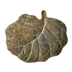 Speedtsberg Fad Deko Blad Antique Gold