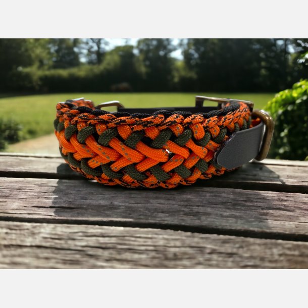 Paracord Hundehalsbnd "Pjuske" M/L