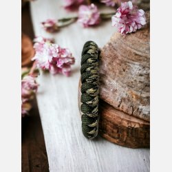 Armb�nd, Paracord, g�n/gulmeleret