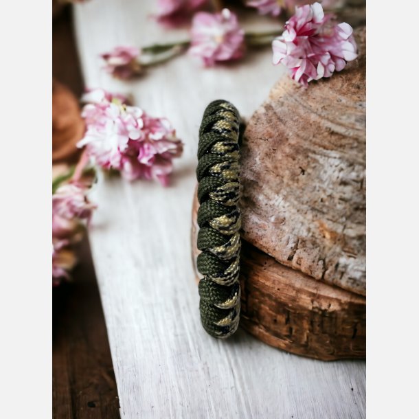 Armb�nd, Paracord, g�n/gulmeleret