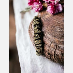 Armb�nd, Paracord, sort/gulmeleret