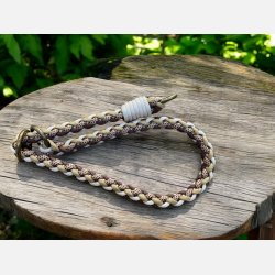 Paracord Retriever Hundhalsb�nd "Alpha"