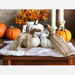 Gr�skar af gips, s�t � 2 stk