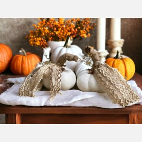 Gr�skar af gips, s�t � 2 stk