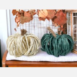 Gr�skar, papirgarn