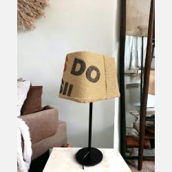 Lampesk�rm af kaffes�k "Caf�"