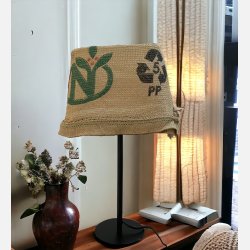 Lampesk�rm af kaffes�k "Coffee"