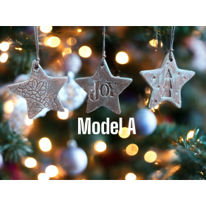 Stjerne-ophng, Brun, St  3 stk