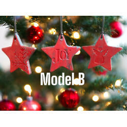 Stjerne-oph�ng, R�d, S�t � 3 stk