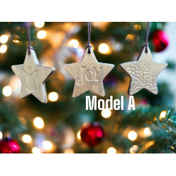 Stjerne-oph�ng, Guld m. m�rk, S�t � 3 stk