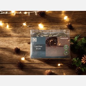 A.Lyskde med 30 LED lys