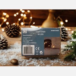 A.Lyskde med 30 LED lys