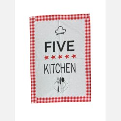 Viskestykke "Five star Kitchen"