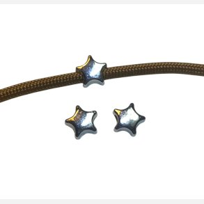 Stjerne, akryl s�lv