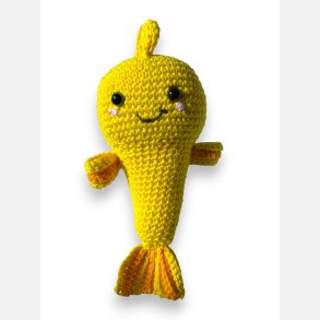 H�klet Guldfisk med rasle