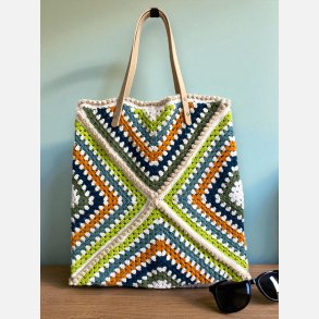 Stor h�klet taske/net 