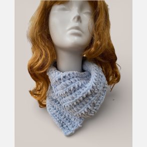 Twistet halsedisse Honey Bunny Lysebl�