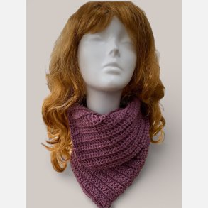 Twistet halsedisse WLY Mauve