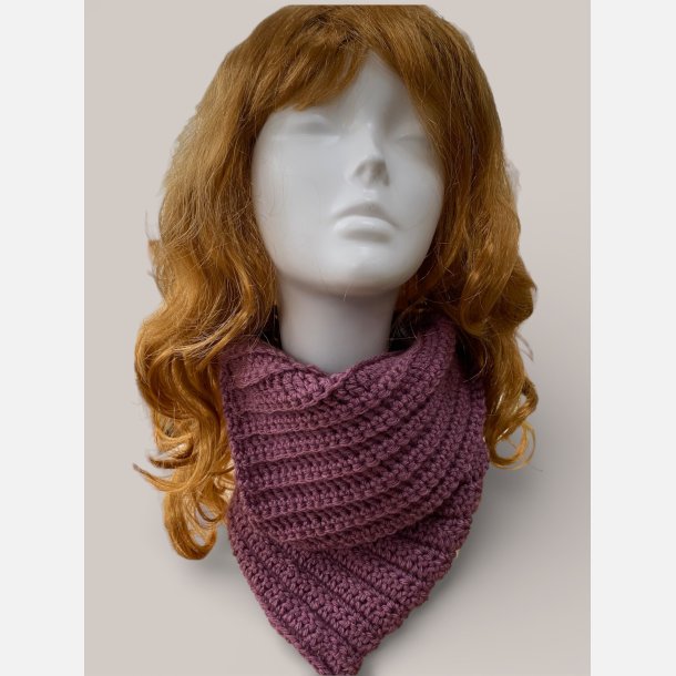 Twistet halsedisse WLY Mauve