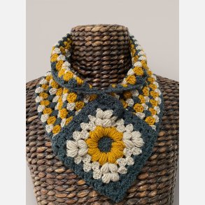 Halsdr�be Bl�/Karry/Gr�