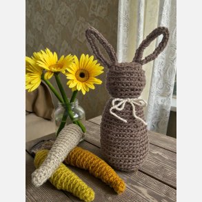 H�klet p�skehare, brun