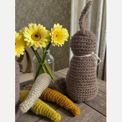 H�klet p�skehare, brun