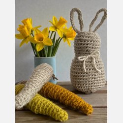 H�klet p�skehare, sand