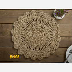 A.D�kkeserviet, B�lget kant �35 cm