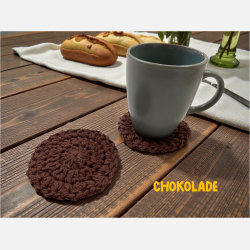 Coaster/glasbrikker, 2-pak �11 cm