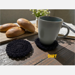Coaster/glasbrikker, 2-pak �11 cm