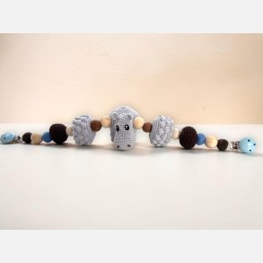 Hippo Barnevognsk�de 50 cm, h�ndlavet