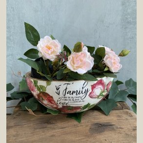 Tr�sk�l med roser