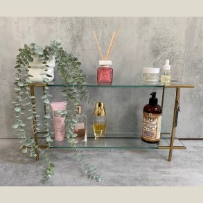 House Doctor Display Pure V�ghylde, messing/glas