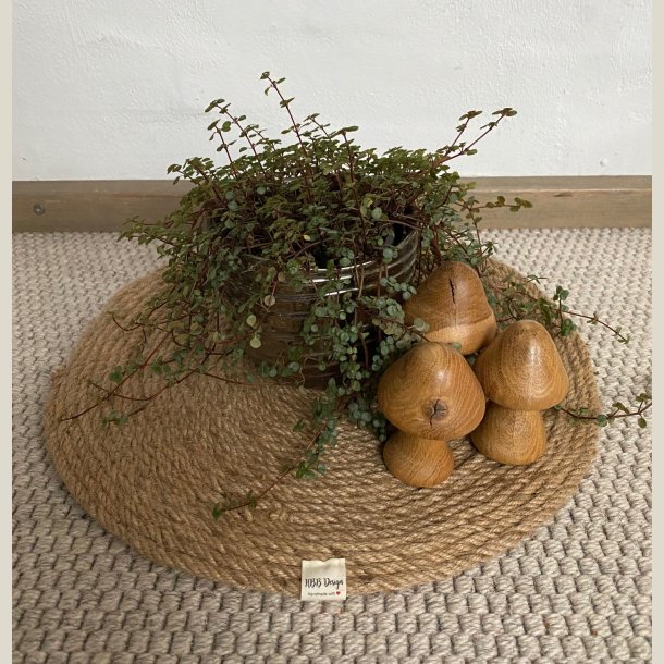 Natur-Decor af reb, tynd
