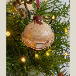 Julekugle "2-farvet"