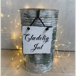 D�se til udend�rs pynt - Stor