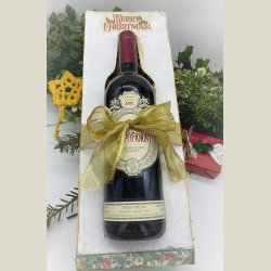 Vinkasse "Merry Christmas"