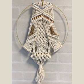 Macram� v�g-decor